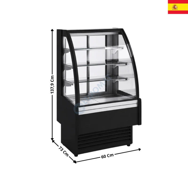 Soldes Vitrine réfrigérée 60 cm – Vitre Bombé / Série INSIGNIA | VV66C | DOCRILUC