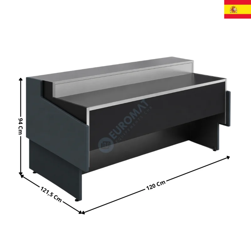 Meuble neutre 120 cm avec Tiroir de Service – SVEST LINE 1200 I| MCVE1212 | DOCRILUC Remise