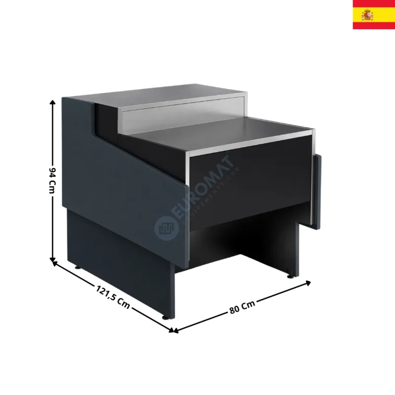 Expédition Rapide Meuble neutre 80 cm avec Tiroir de Service – SVEST LINE 1200 I| MCVE128 | DOCRILUC