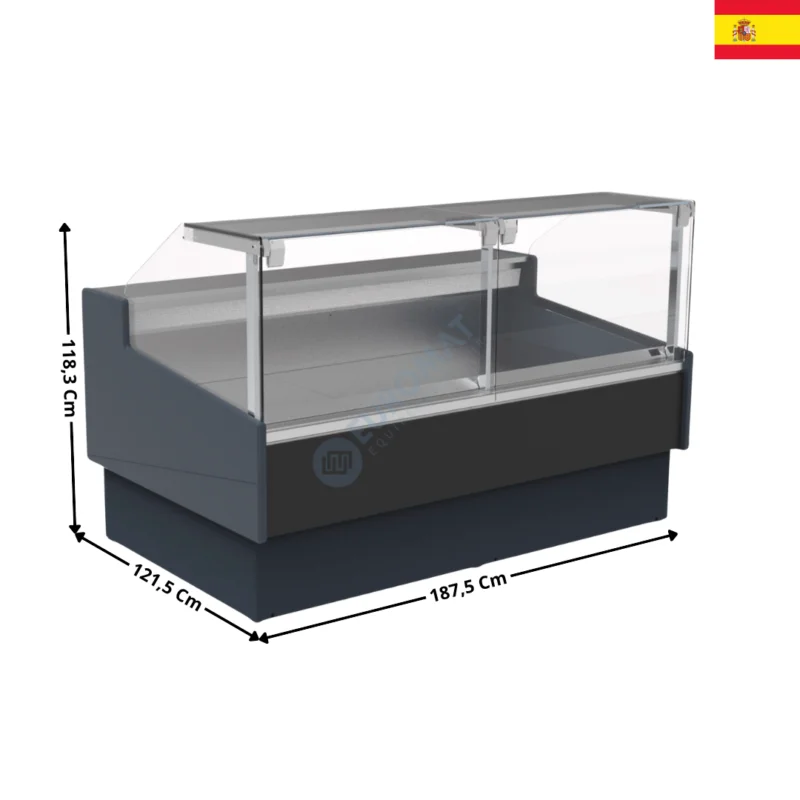 Offre Spéciale Vitrine Sans Groupe 187,5 Cm / Vitre(s) Relevable – SVEST 1200| SVEST12187RR | DOCRILUC
