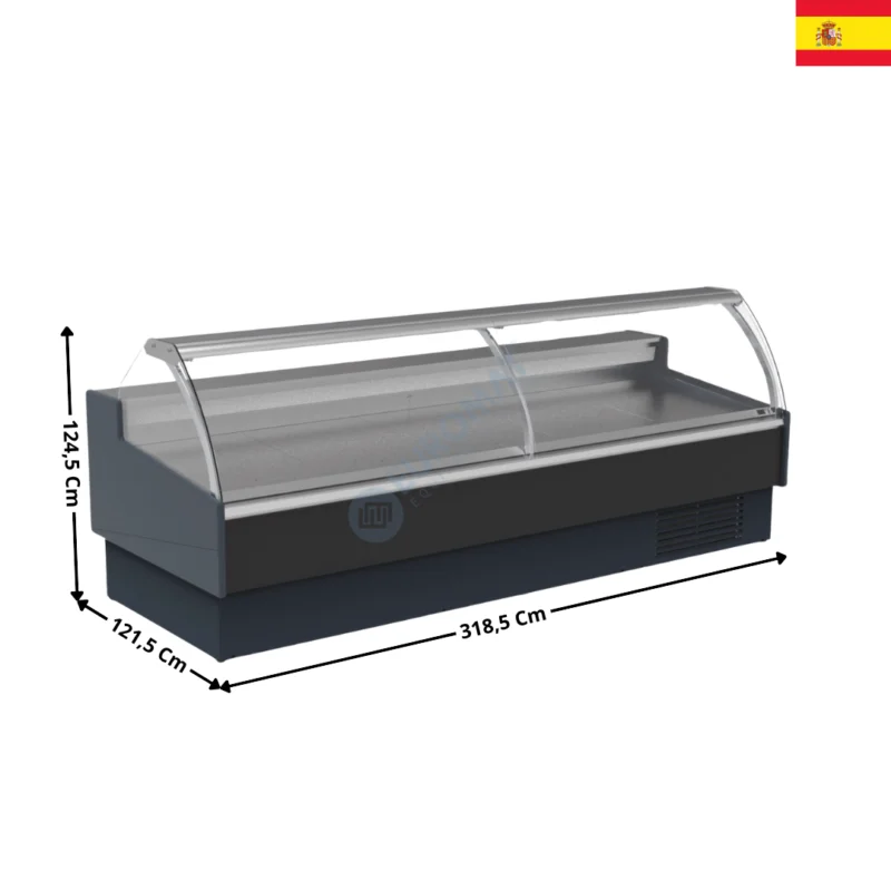 Promotion Saisonnière Vitrine réfrigérée 318,5Cm / Vitre(s) Relevable – OLIRA 1200| VE1230CTF | DOCRILUC