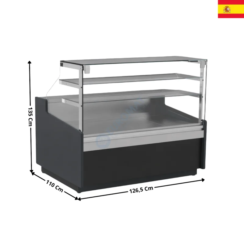 Bon Marché Vitrine réfrigérée 126,5cm / Spécial Pâtisserie – JUNIPER 1100| VEPR10E13RCTF | DOCRILUC