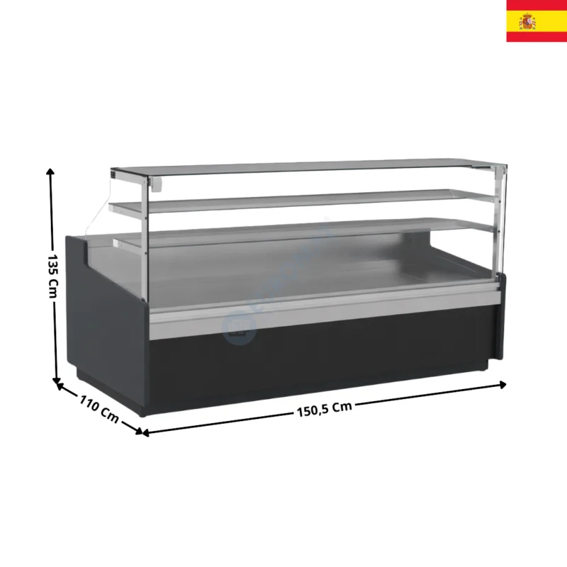 Vitrine réfrigérée 150,5cm / Spécial Pâtisserie – JUNIPER 1100| VEPR10E15RCTF | DOCRILUC Affaire À Saisir