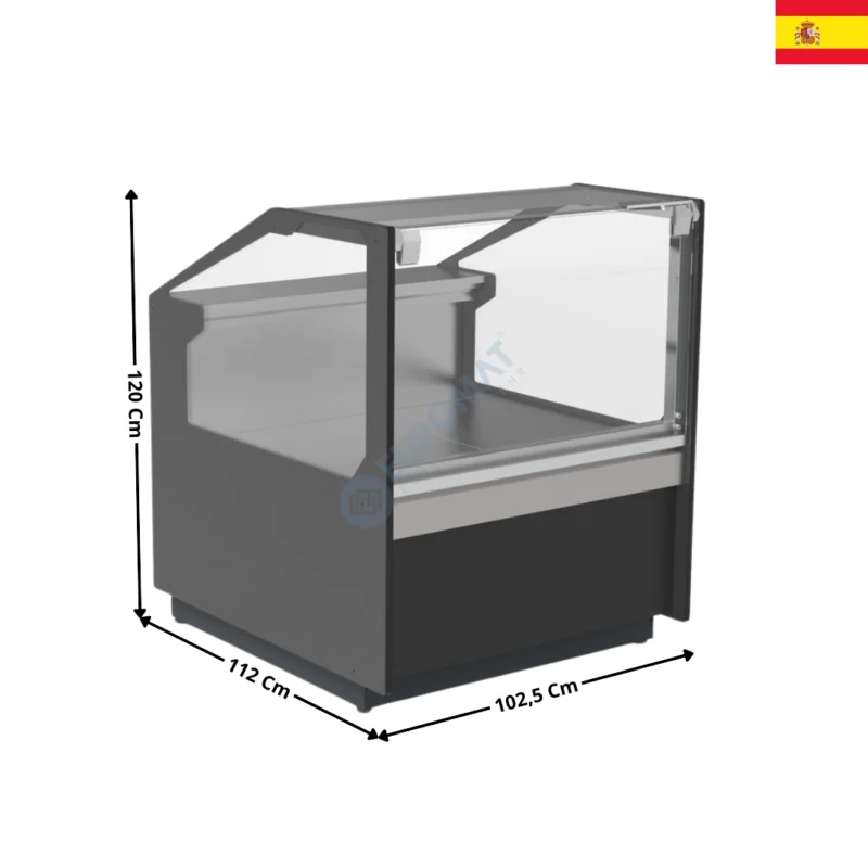 Authentique Vitrine réfrigérée 102,5cm / Vitre(s) Relevable – JUNIPER 1100| VES10E10RCTF | DOCRILUC