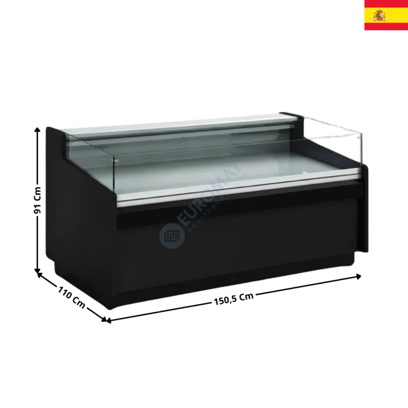 Vitrine réfrigérée 150,5cm / Version Self-Service – JUNIPER 1100| VEA1015RCTF | DOCRILUC Expédié Aujourd’hui