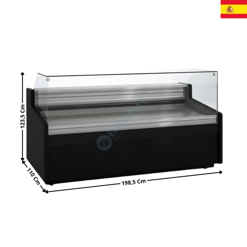 Vitrine réfrigérée 198,5cm – JUNIPER 1100| VE1020RCTF | DOCRILUC Usine Directe