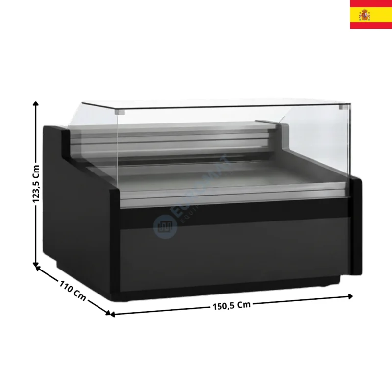 Quantité Limitée Vitrine réfrigérée 150,5cm – JUNIPER 1100| VE1015RCTF | DOCRILUC
