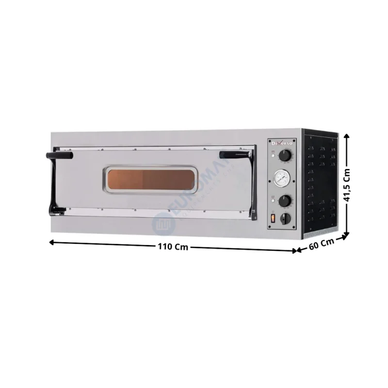 Soldes Four à pizza 2 pizzas – 1 niveau – Compact 600 | WRSFXL02 | DIVERSO