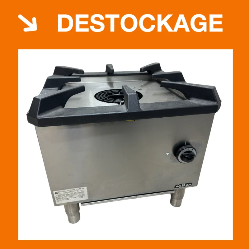 Réchaud 1 zone L gaz | FP01V | MBM ITALY Soldes
