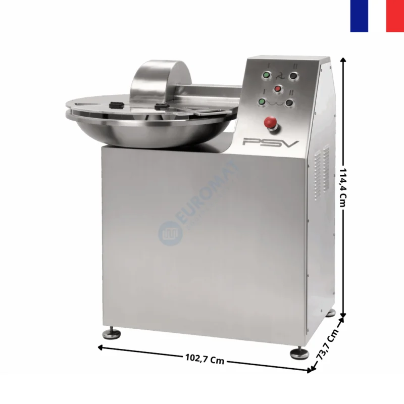 Offre Du Jour Cutter horizontal 30 L. / Deux Vitesses / Tête 6 Couteaux – Série SUPER PRO | VILLAC30+OPT | PSV GROUPE