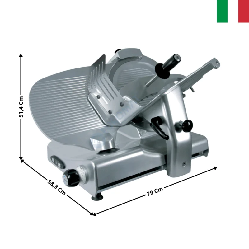 Trancheur à Pignon Kolossal Dual Ø 370mm – Série SUPER PRO | 370IKDUAL | MANCONI Bon Plan