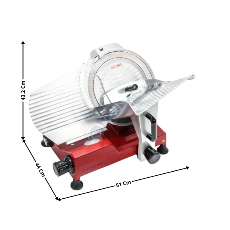 Trancheuse Ø 300mm « Rouge » – Série Economique | DLMS300R | DYNASTEEL Marque