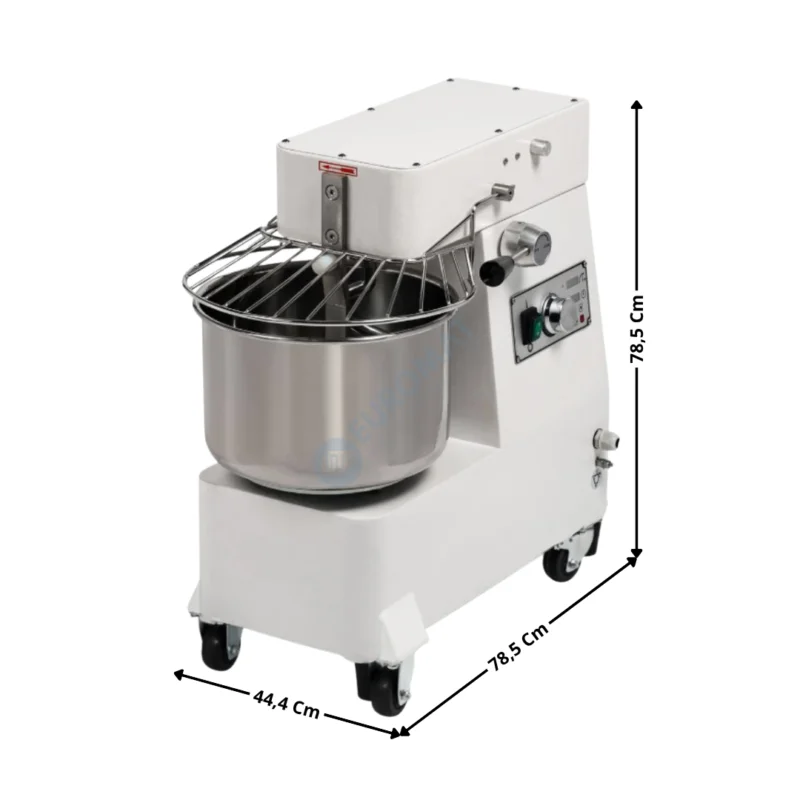 Pétrin 30 Litres Cuve Amovible & Tête Relevable (Vitesse Variable) – Gamme Economique | DLDM30LVV | DYNASTEEL Acheter Direct