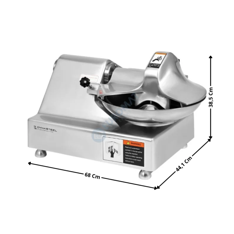 Cutter Horizontal 5,5 Litres – Modèle « ECO » | DLHCM5L | DYNASTEEL Certifié