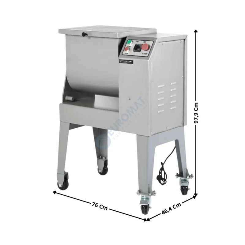 Mélangeur à Viande Électrique 40 Litres – Modèle « ECO » | DLEMM32 | DYNASTEEL Prix Choc