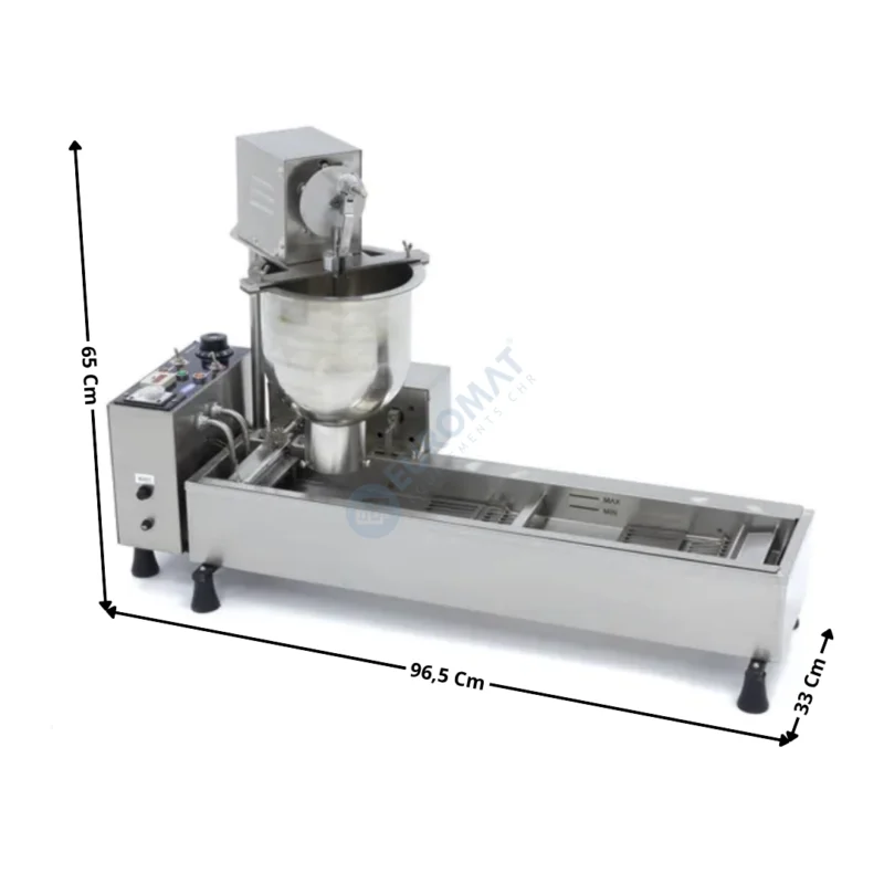 Offre Exclusive Machine à Donuts Automatique avec Friteuse (450 donuts/heure) – Série Eco | 09374000 | MAXIMA