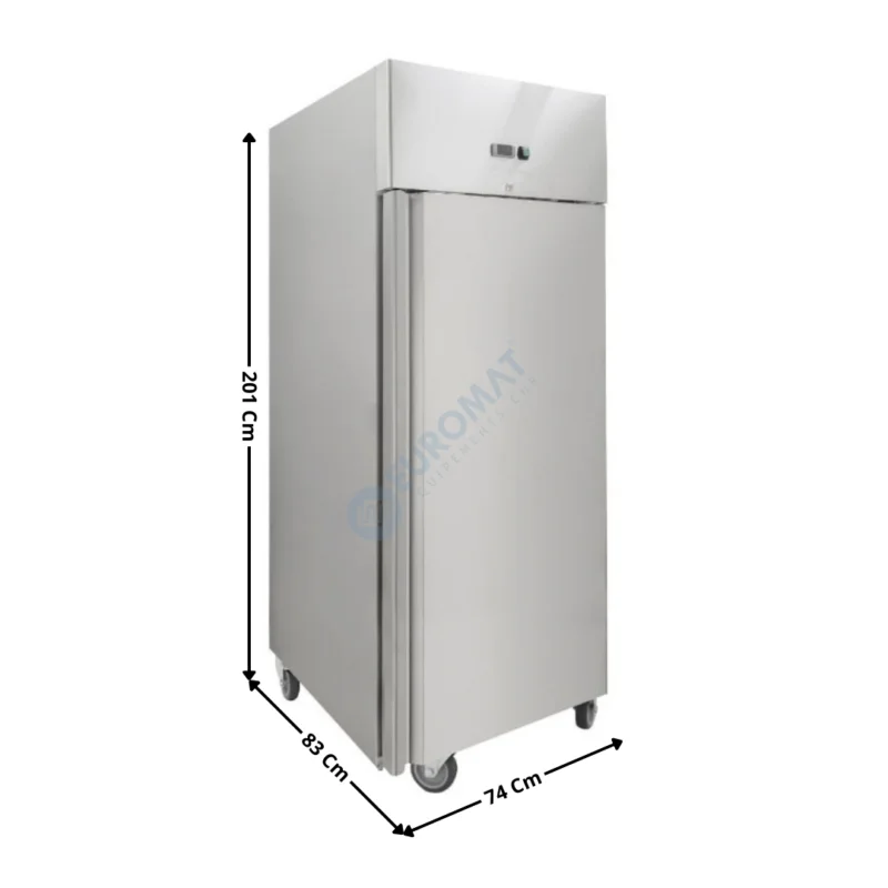 Haute Qualité Armoire positive 650L. – 1 porte pleine – GN2/1 – Gamme ECO | DLGN650TN | DYNASTEEL