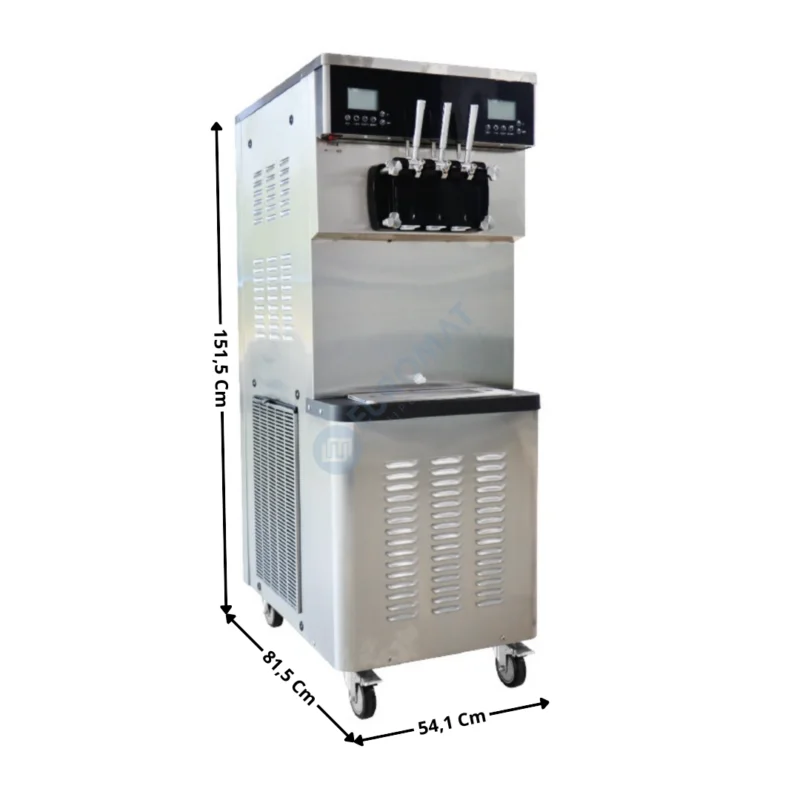 Machine à Glace à l'Italienne Professionnelle – SOFRASOFT – 2 Parfums – Version Monobloc – Usage Intensifs | SOFRASOFT | SOFRACA Prix Promo