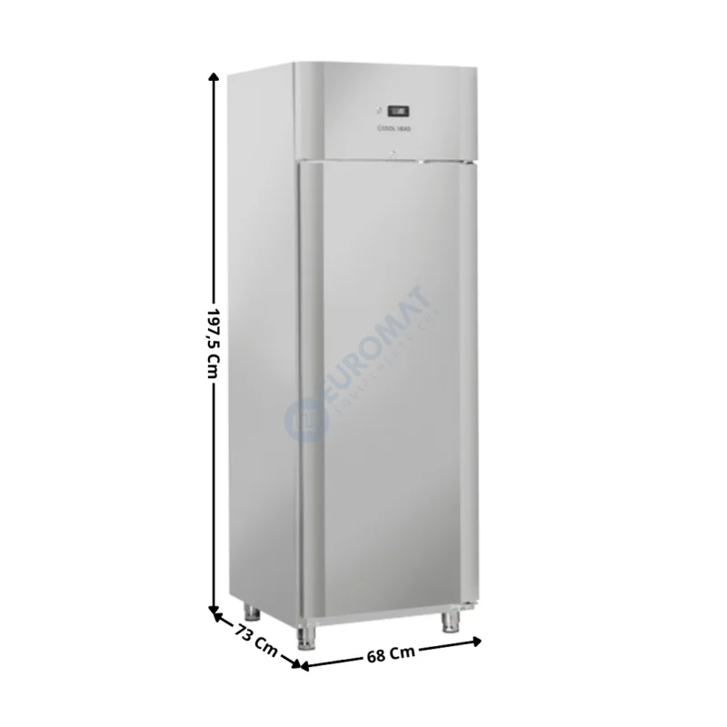 Armoire positive 450L. GN1/1 – 1 Porte pleine | QR4 | COOL HEAD Retour Gratuit