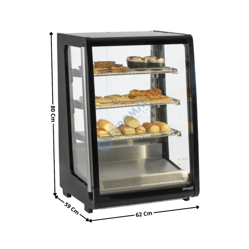 Acheter Direct Vitrine chauffante 178L – DROITE | CVC178L | CASSELIN
