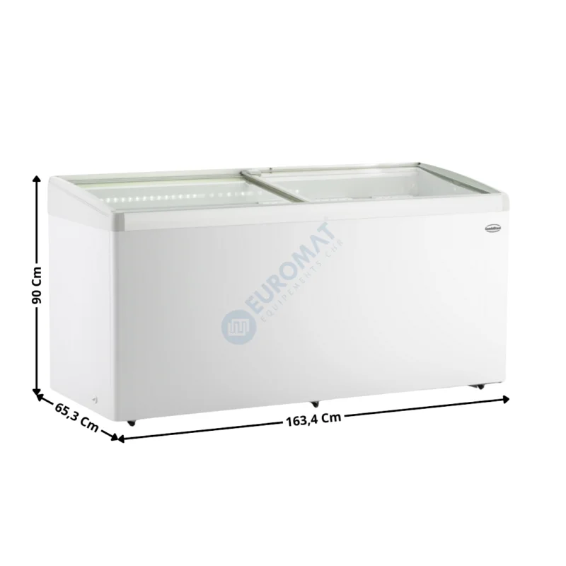 Congélateur-Réfrigérateur / Bahut 516 L.- Dégivrage Manuel – Eclairage LED | 70860045 | COMBISTEEL Achetez Aujourd’hui