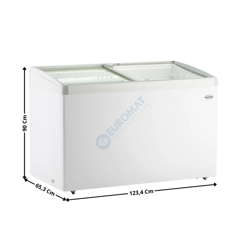 Congélateur-Réfrigérateur / Bahut 396 L.- Dégivrage Manuel – Eclairage LED | 70860035 | COMBISTEEL Remise