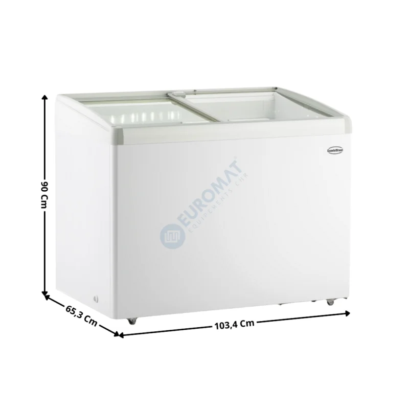 Réduction Congélateur-Réfrigérateur / Bahut 336 L.- Dégivrage Manuel – Eclairage LED | 70860030 | COMBISTEEL