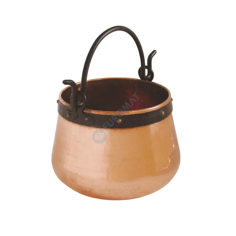 Acheter En Ligne Chaudron en Cuivre pour Système de broche verticale FI « Millenium & Olympia » | AC-CHAUDRON | ROTISOL