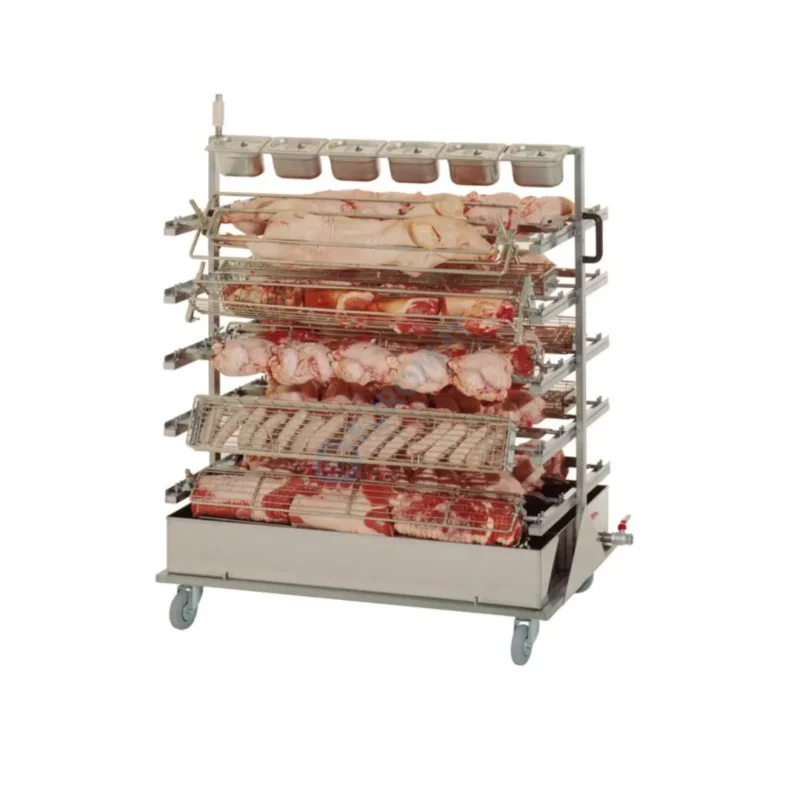 Support de broches 975 (x20) pour Rôtissoire Millenium/Olympia | AC-RACK20975 | ROTISOL Prix Promo
