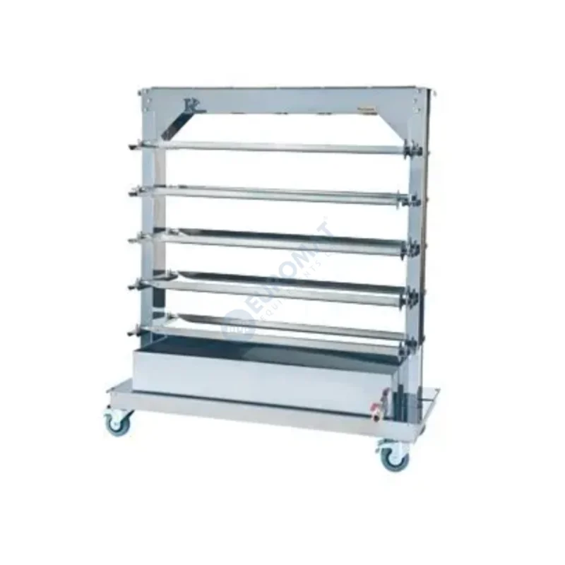 Support de broches 1375 (x10) pour Rôtissoire Millenium/Olympia | AC-RACK101375 | ROTISOL Promotion