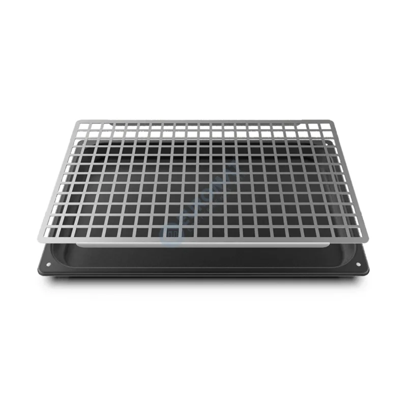 Plaque en Inox 4.0 avec Bac Collecteur de Graisse pour Four Mixte « CHEFTOP-X™ » | AC-TG945 | UNOX Prix Bas
