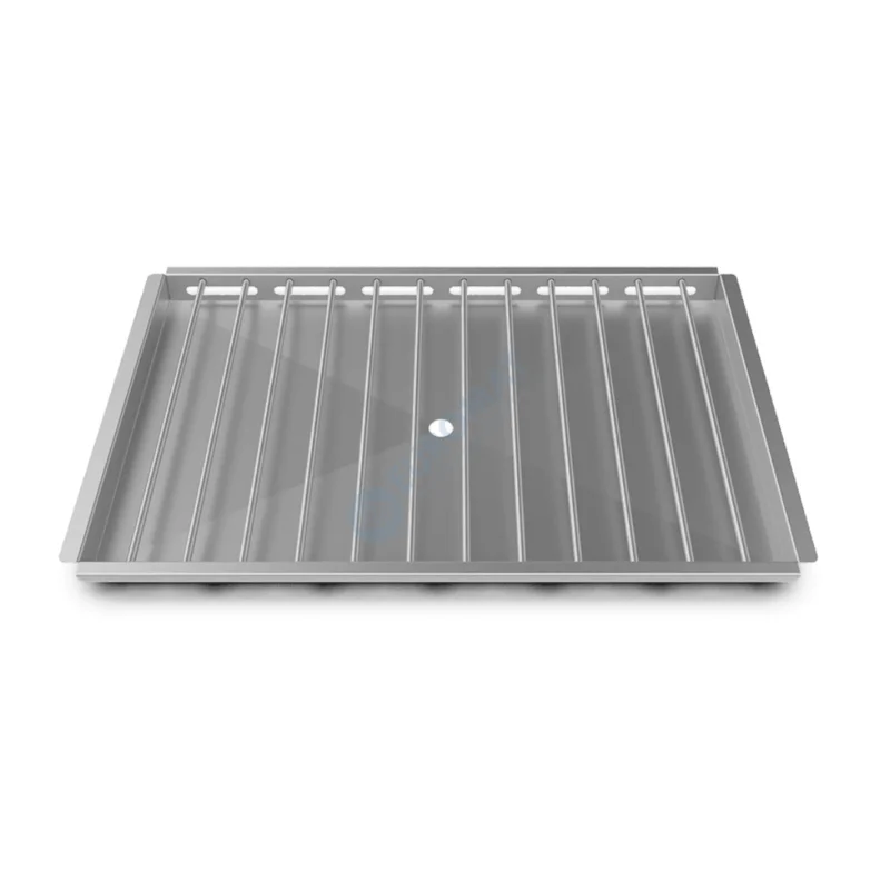 Commander Vite Plaque à Pâtisserie en acier avec Collecte de Graisse pour Four Mixte « CHEFTOP-X™ » | AC-GRP840 | UNOX