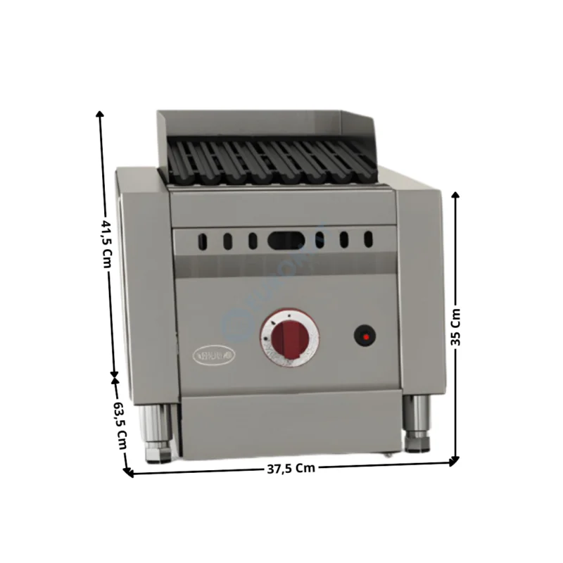 Grillade barbecue 1 zone gaz Super-Pro – Grilles Spécial Viandes en « V » | IS1V | MIRROR Expédition Rapide