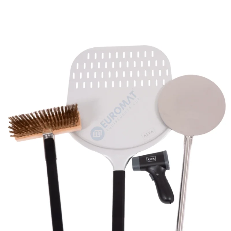 Kit de Pelle à Pizza 190 Cm pour Four » NAPOLI » | AC-AFISETPZE175 | ALFA FORNI Super Prix