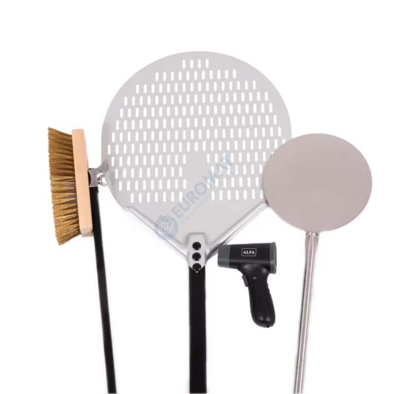Kit de Pelle à Pizza 190 Cm pour Four » NAPOLI » | AC-AFISETP175 | ALFA FORNI Marque