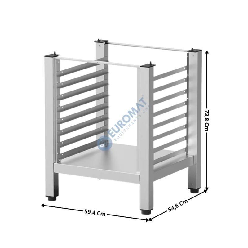 Piétement haut pour four Ultra-Rapide « SPEED.Pro™ » | AC-XWKRT08HSH | UNOX Nouvel Arrivage