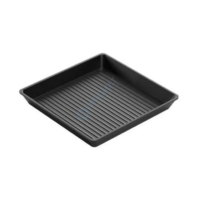 Top Vente Plaque Aluminium Anti-Adhérente Carré Rainuré pour Four Ultra-Rapide « ST-F41 / 42 » | AC-89710880 | FM