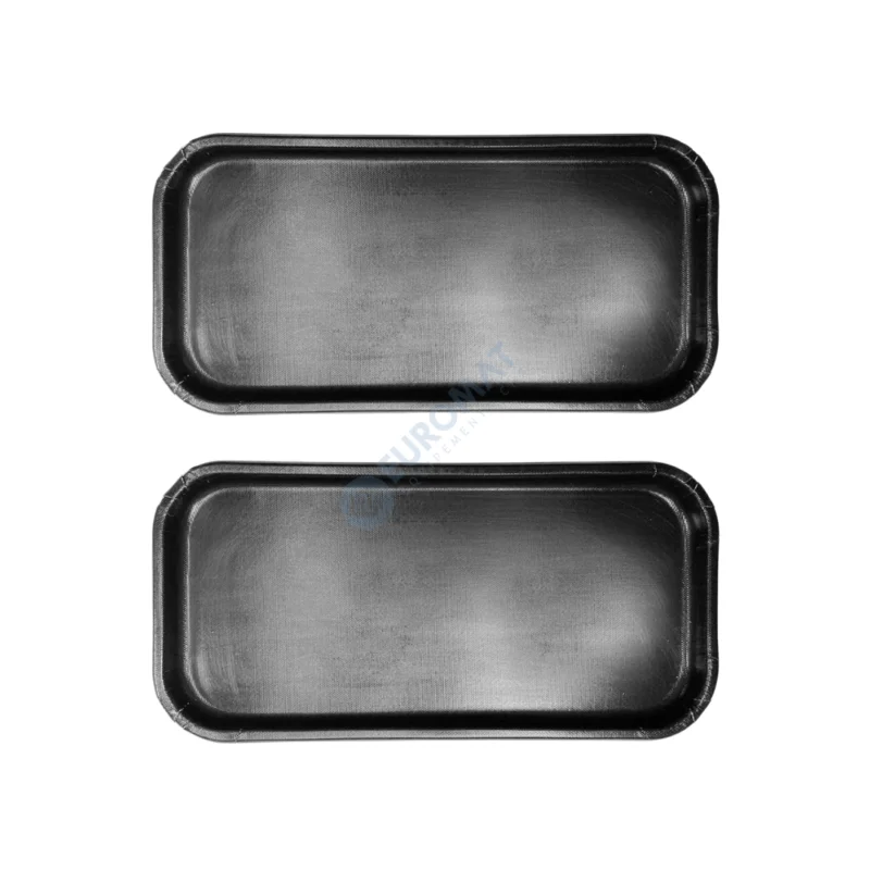 Certifié Set 2 Plateaux de Cuisson Téflon Lisse 1/2 pour Four Ultra-Rapide « iPRONTI » | AC-AKTL12 | DIAMOND