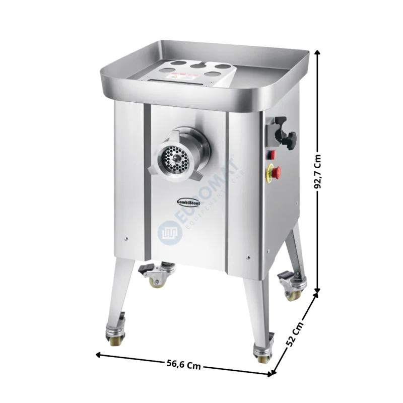 Hachoir à viande Mobile – Neutre 500KG/H / 400V – Gamme ECO | 75410020 | COMBISTEEL Usine Directe
