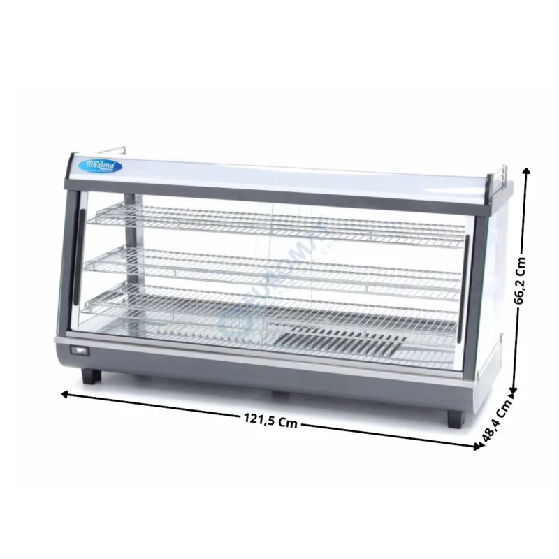 Vitrine chauffante 186 L. – Série ECO | 09400795 | MAXIMA Achetez Aujourd’hui