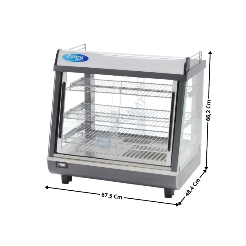Prix Cassé Vitrine chauffante 96 L. – Série ECO | 09400785 | MAXIMA