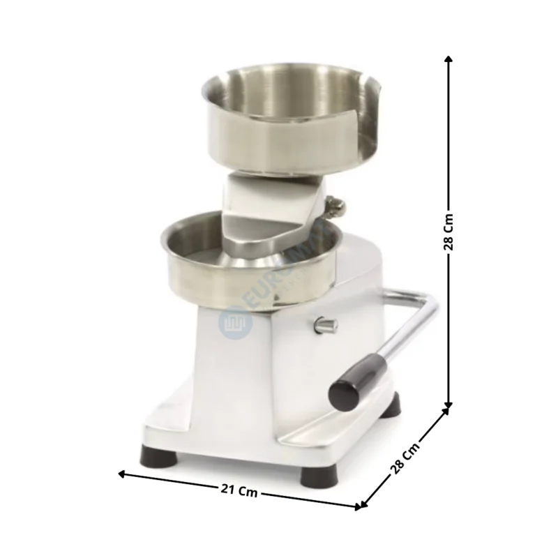 Presse à hamburger manuel Ø 130 MM – Série ECO | 09300591 | MAXIMA Top Vente