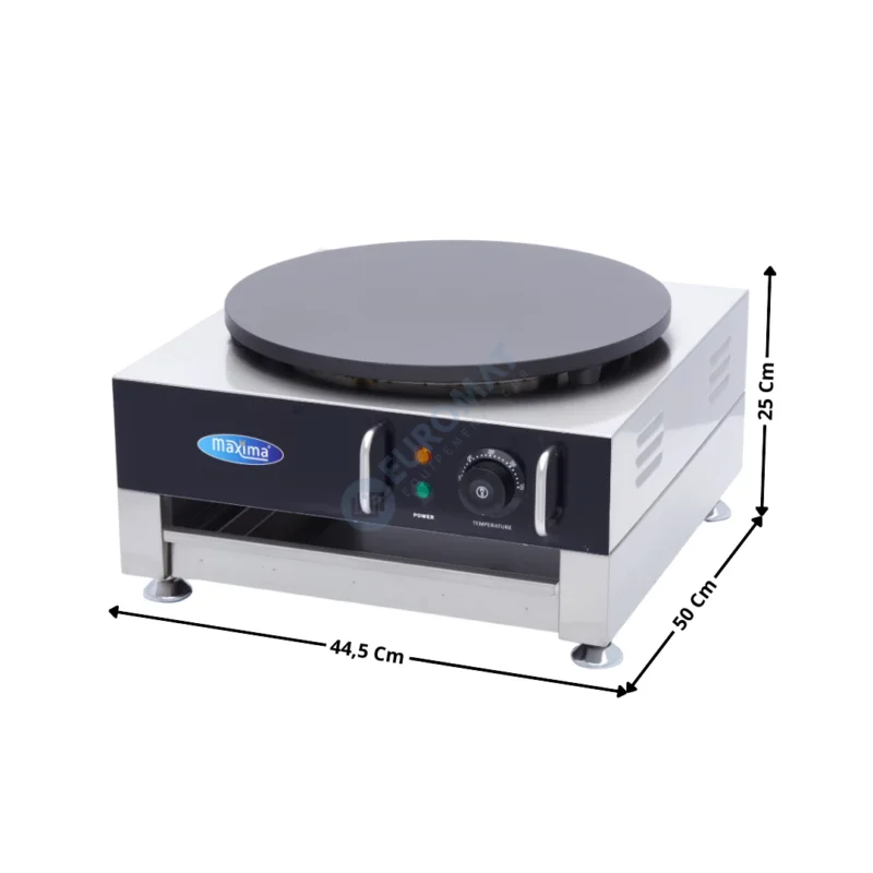 Dernière Chance Crêpière électrique 40CM / Châssis Carré – Gamme ECO | 09374070 | MAXIMA