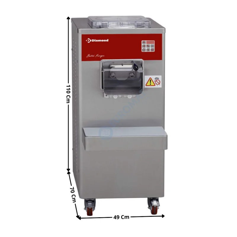 Turbine à glace 50 Litres/H – Condenseur à Air | TGV35DA | DIAMOND Prix Choc