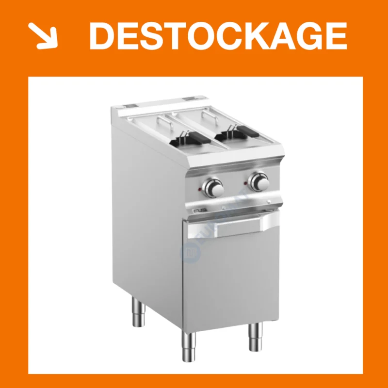 Offre Limitée Friteuse 2 x 7 Litres élec DOMINA 700 MAX | FRE74A2V | MBM ITALY