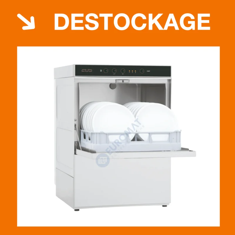 Lave-Vaisselle 50x50 – 400V – Avec adoucisseur | LS506TA | MBM Prix Promo