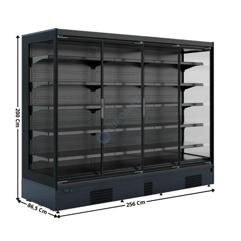 Armoire Vitrée 4 Portes Battantes – 1560 Litres | 73500075 | COMBISTEEL Achat Immédiat