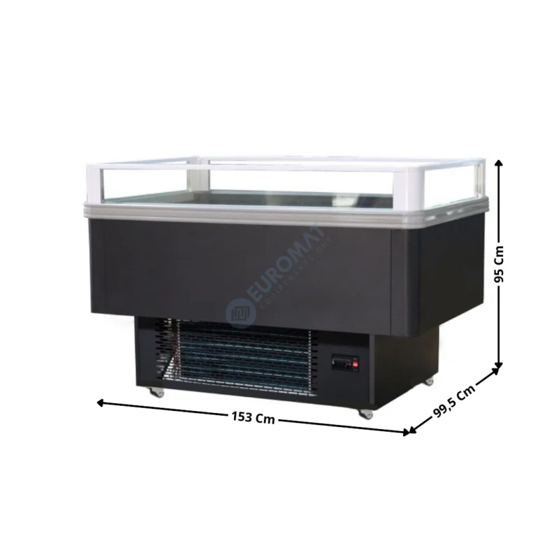 Ilot 153 Cm – Libre service – Température Mixte 1,03m2 / Série ECO | 70900055 | COMBISTEEL Jusqu’à Épuisement Des Stocks