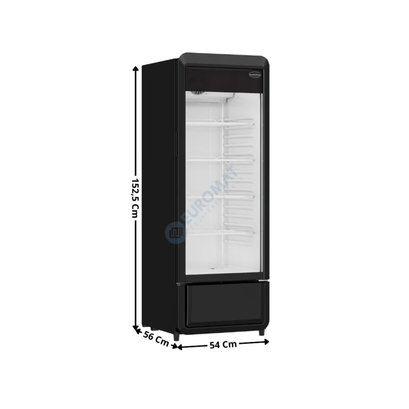 Achetez Aujourd’hui Armoire vitrée 1 porte battante 240L. | 74553120 | COMBISTEEL