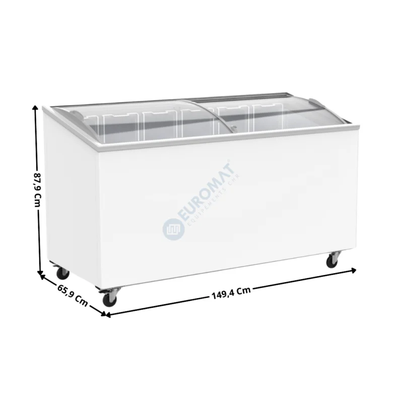 Congélateur / Bahut 461 L.- Dégivrage Manuel | 71511015 | COMBISTEEL Commander Vite